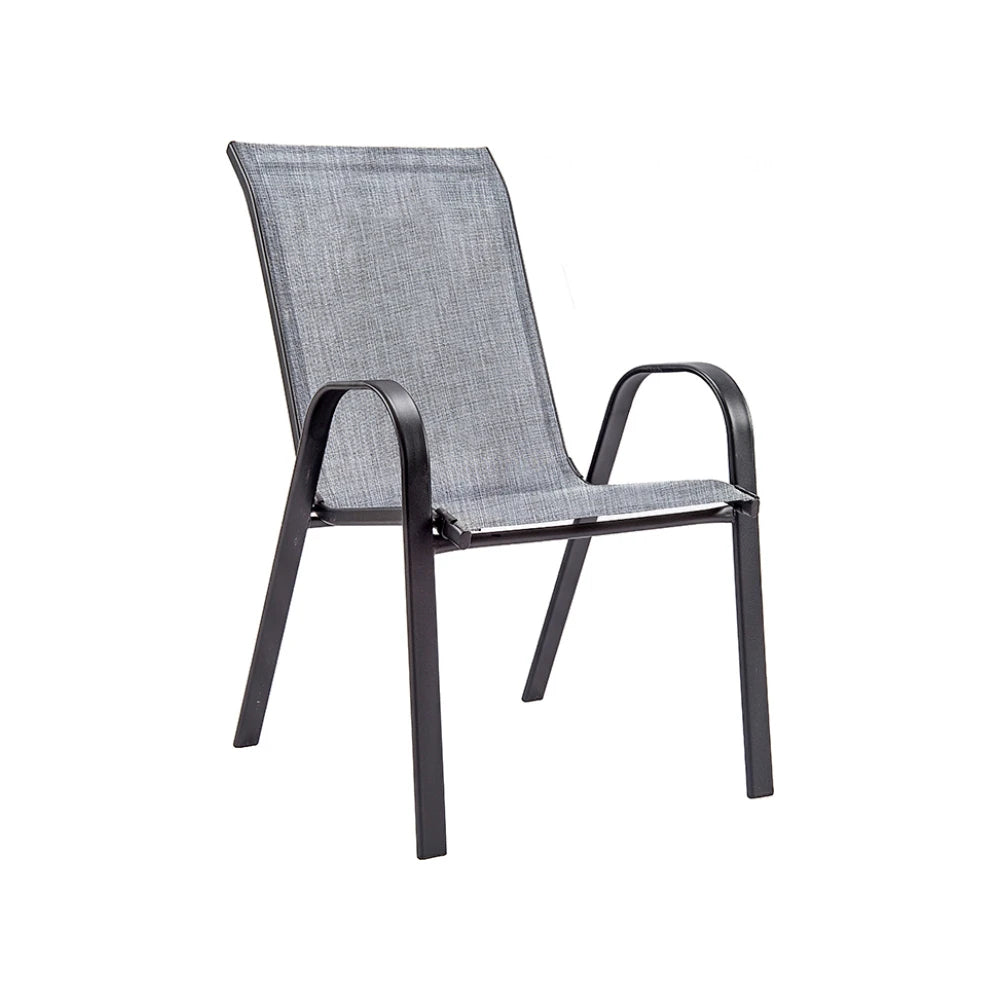 Silla de patio textilina - MANDALAY - Color:Gris