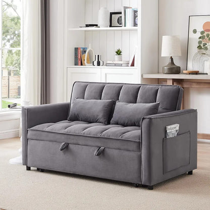 Sofá Cama ZEN – Gris Oscuro