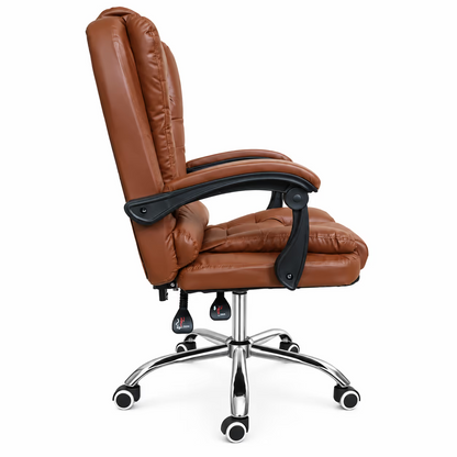 Silla de escritorio reclinable acolchada XIN0005 - MARRÓN