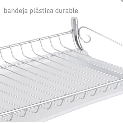 Escurridor 2 niveles en Acero Inoxidable - WL264
