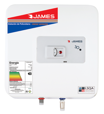Termotanque James 30L P30