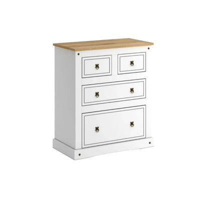 Cómoda 4 cajones Mexicana 385 - BLANCA