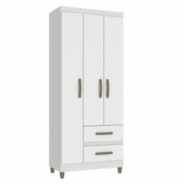 Ropero PORTO 3 puertas 2 cajones RP1320 - BLANCO FLEX