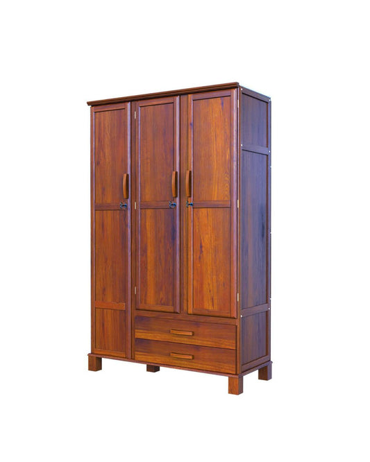 Ropero 3 puertas madera maciza  - CLEAN