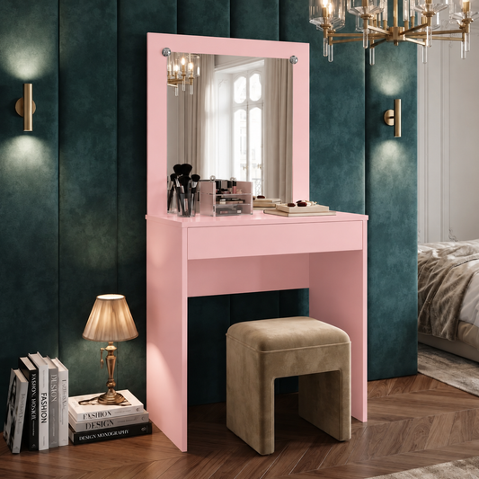 Tocador Sophie 1 cajón - ROSA