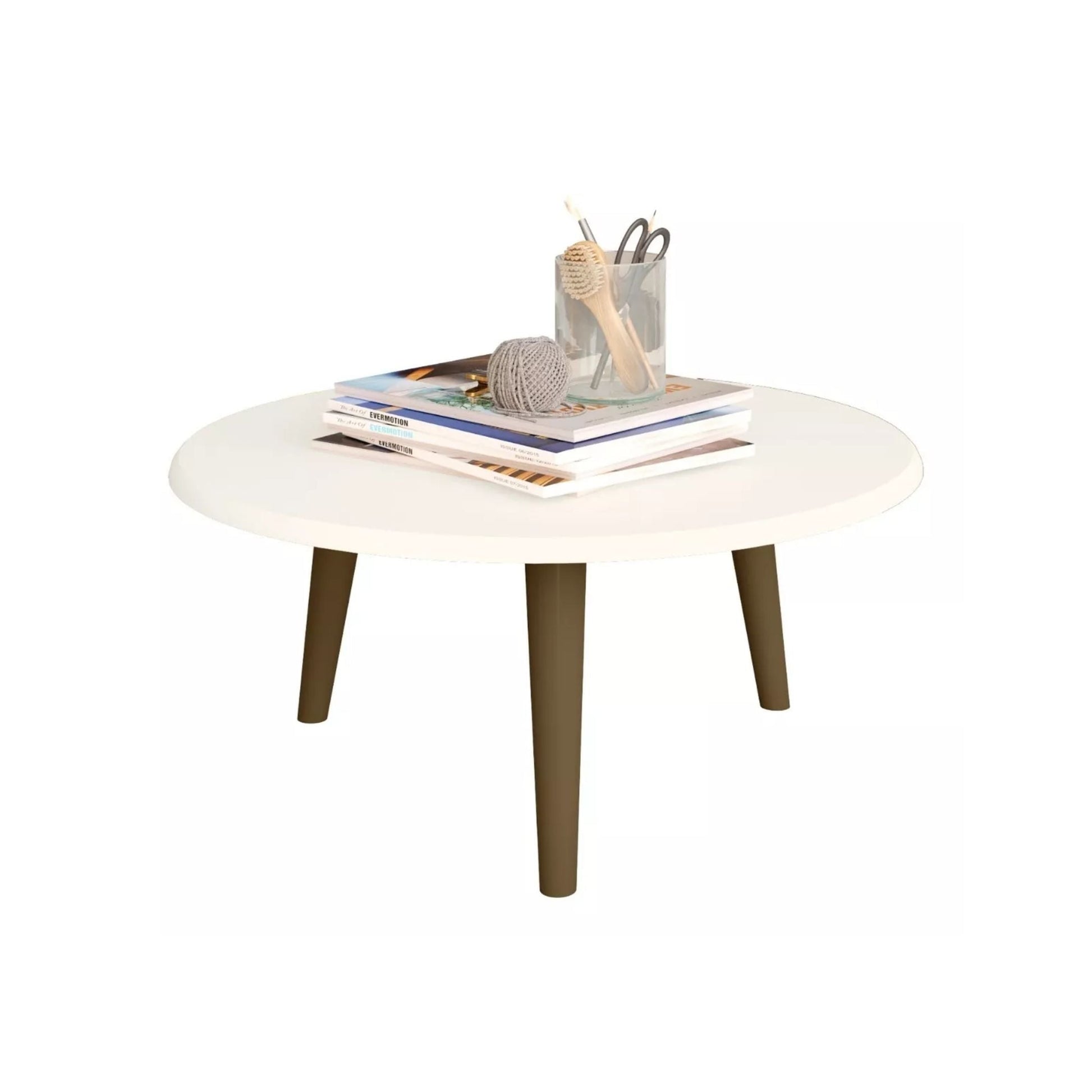 Mesa ratona circular baja