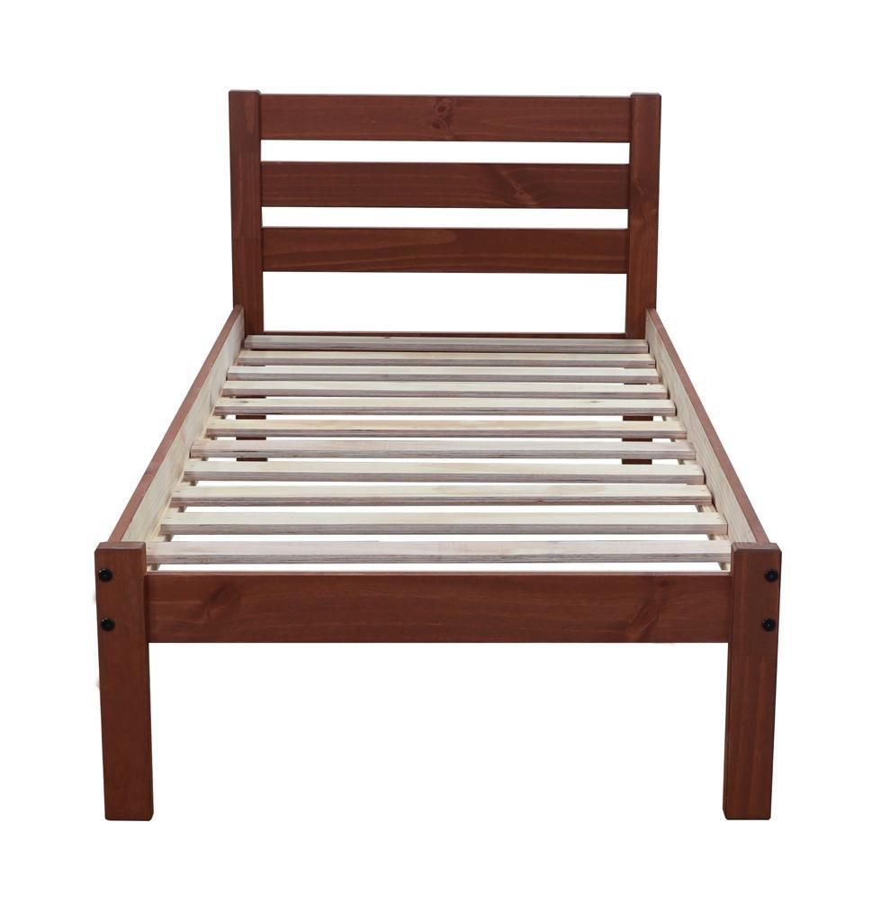 Cama 1 plaza madera maciza - VILA