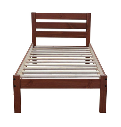 Cama 1 plaza madera maciza - VILA