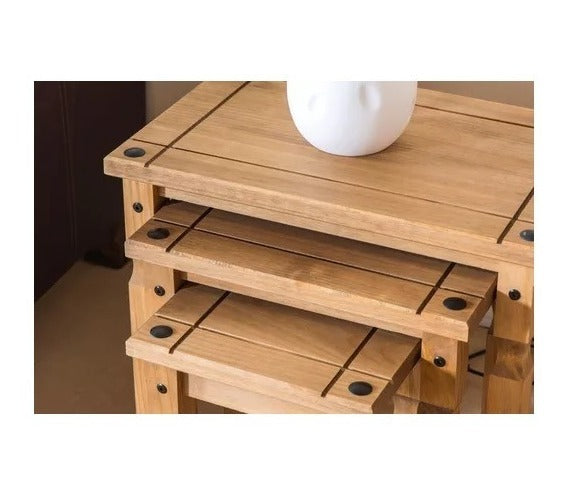 Mesas nido Mexicana x3