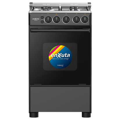 Cocina a gas Enxuta 9504 - NEGRO