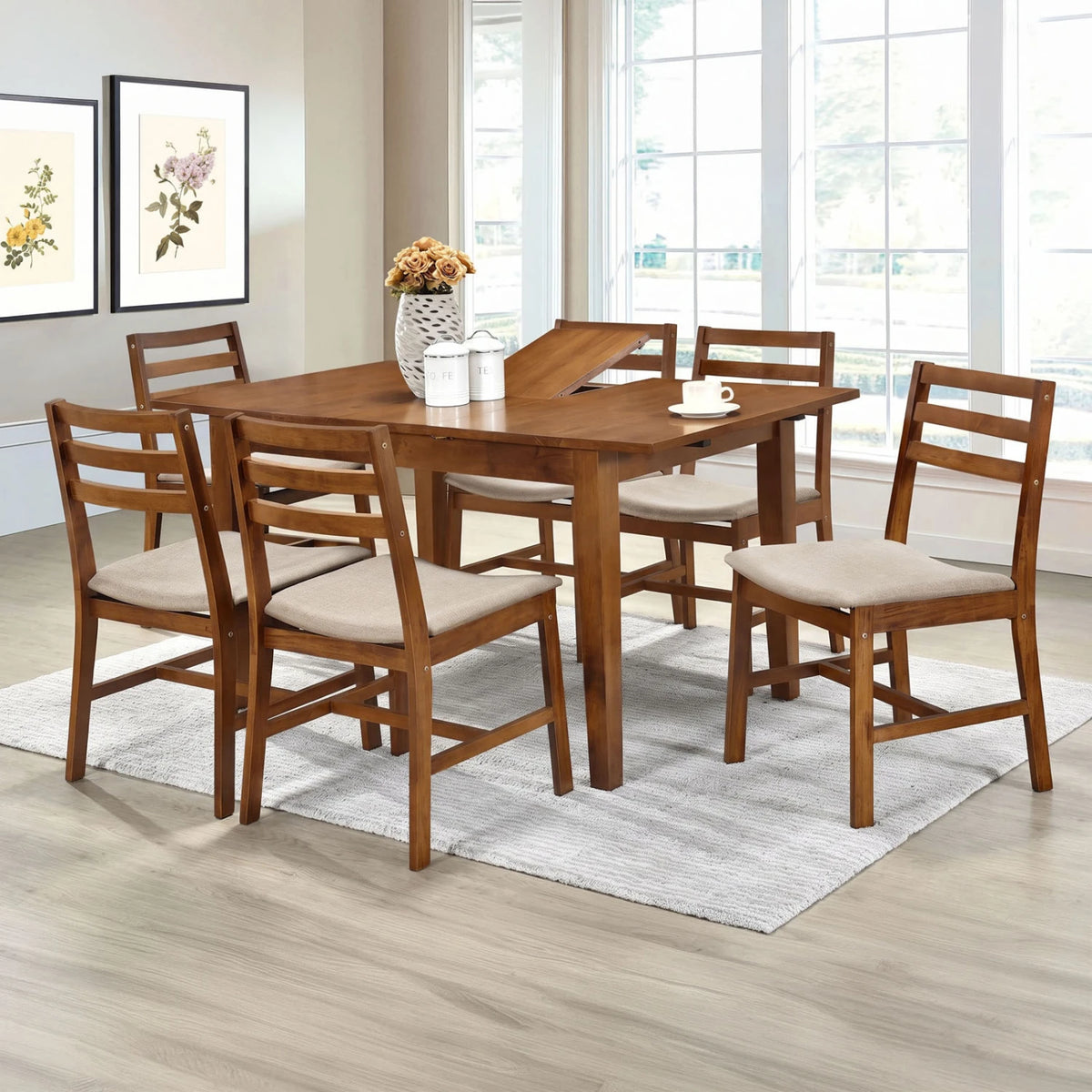 Juego de comedor 6 sillas - LEÓN