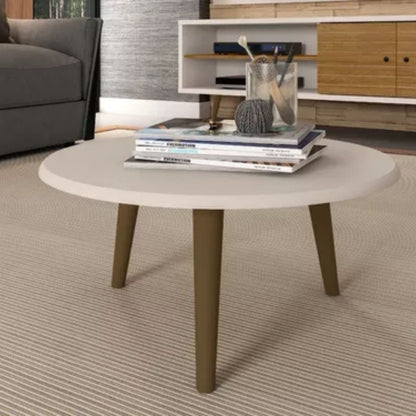 Mesa ratona circular baja