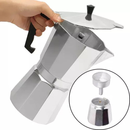 Cafetera tipo italiana 6 tazas Moka