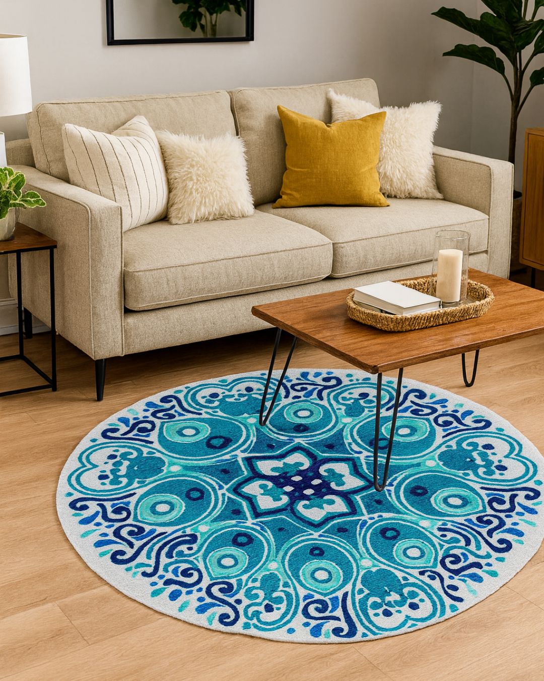 Alfombra circular - MANDALA