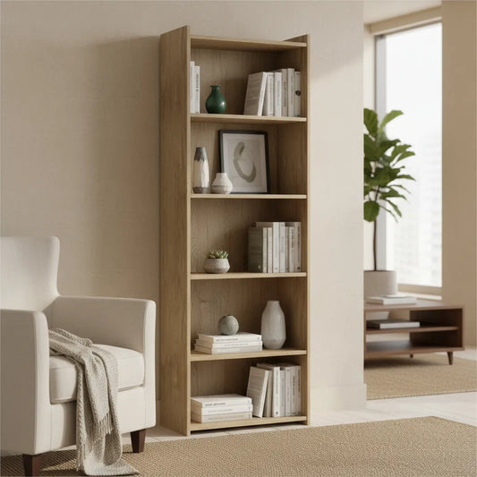 Biblioteca 4 estantes 700 - RÚSTICO