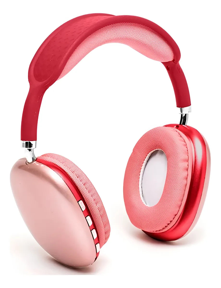 Auriculares Inalámbricos Bluetooth - P9 Pro Max - COLOR:ROJO