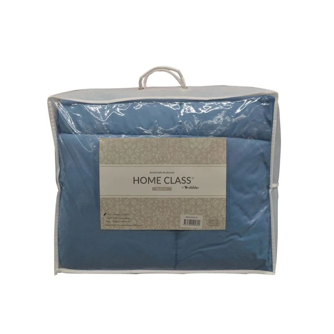 Acolchado 1 plaza de plumas - HOME CLASS