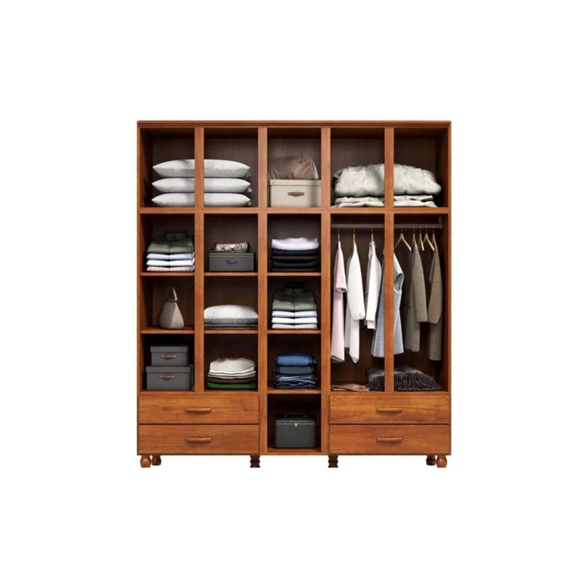 Ropero 5 puertas C/Espejo - CASUAL