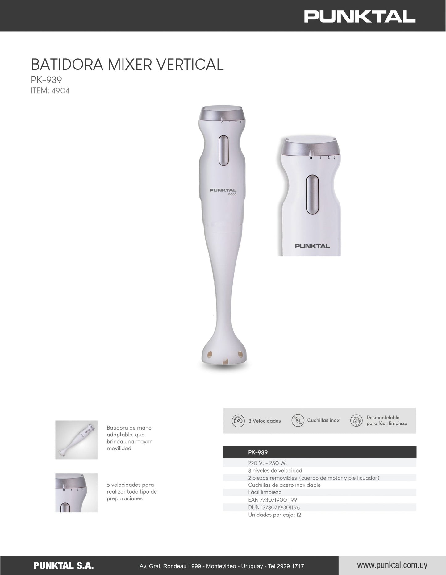 Mixer Punktal PK-939