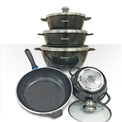 Juego de batería Dessini 12 piezas Negro