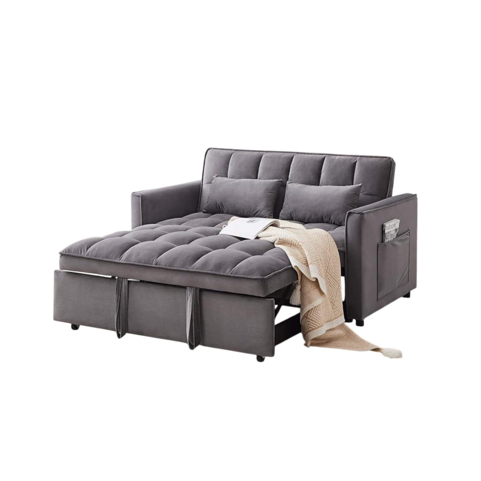 Sofá Cama ZEN – Gris Oscuro