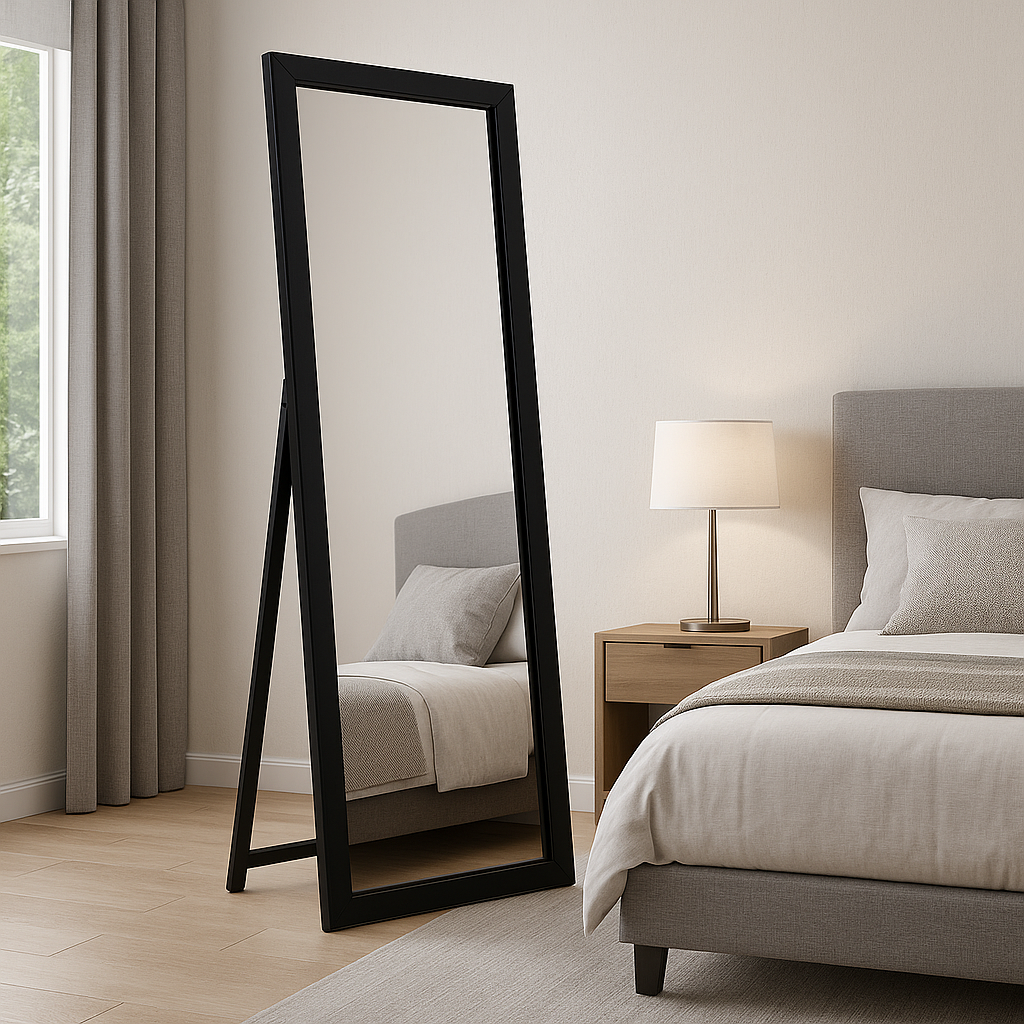 Espejo de pie A04-55 - COLOR:NEGRO