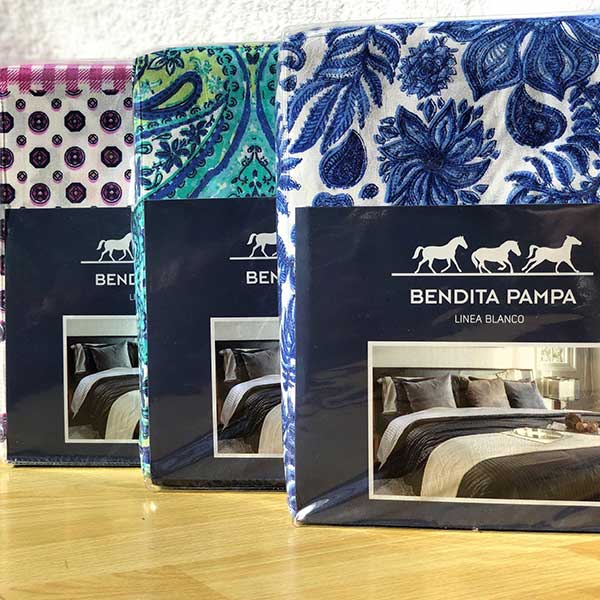 Juego de sábanas 1 plaza - BENDITA PAMPA