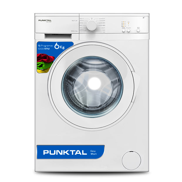 Lavarropas frontal Punktal 6kg PK-07