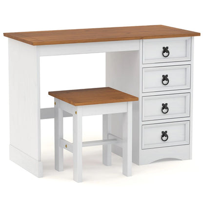 Escritorio 4 cajones Mexicano - NEVADO