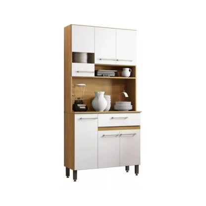 Kit de cocina 6 puertas 2090 - MIEL/BLANCO