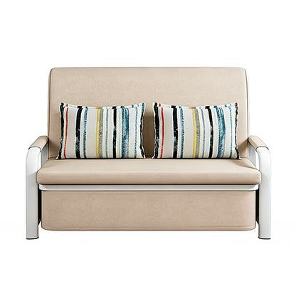 Sofá cama 2 cuerpos plegable en metal ESH0034M - BEIGE