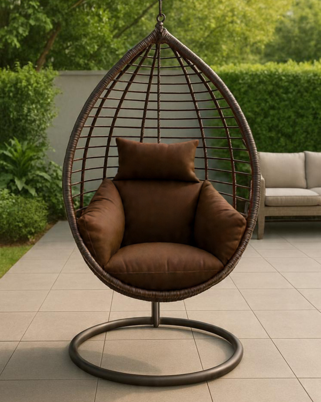 Hamaca Globo  - color:marrón