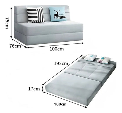 Sofá cama 2 cuerpos GRIS - ESH0033G