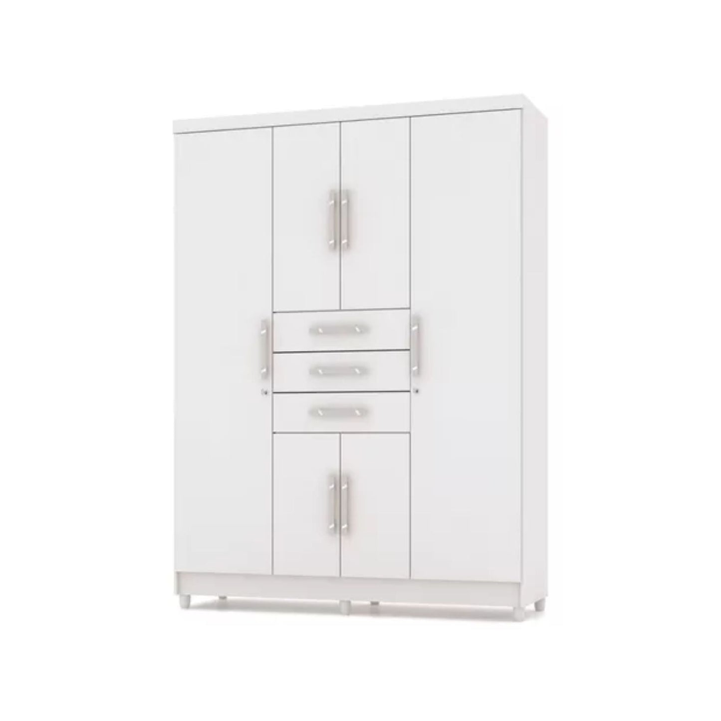 Ropero 6 puertas Taurus - BLANCO