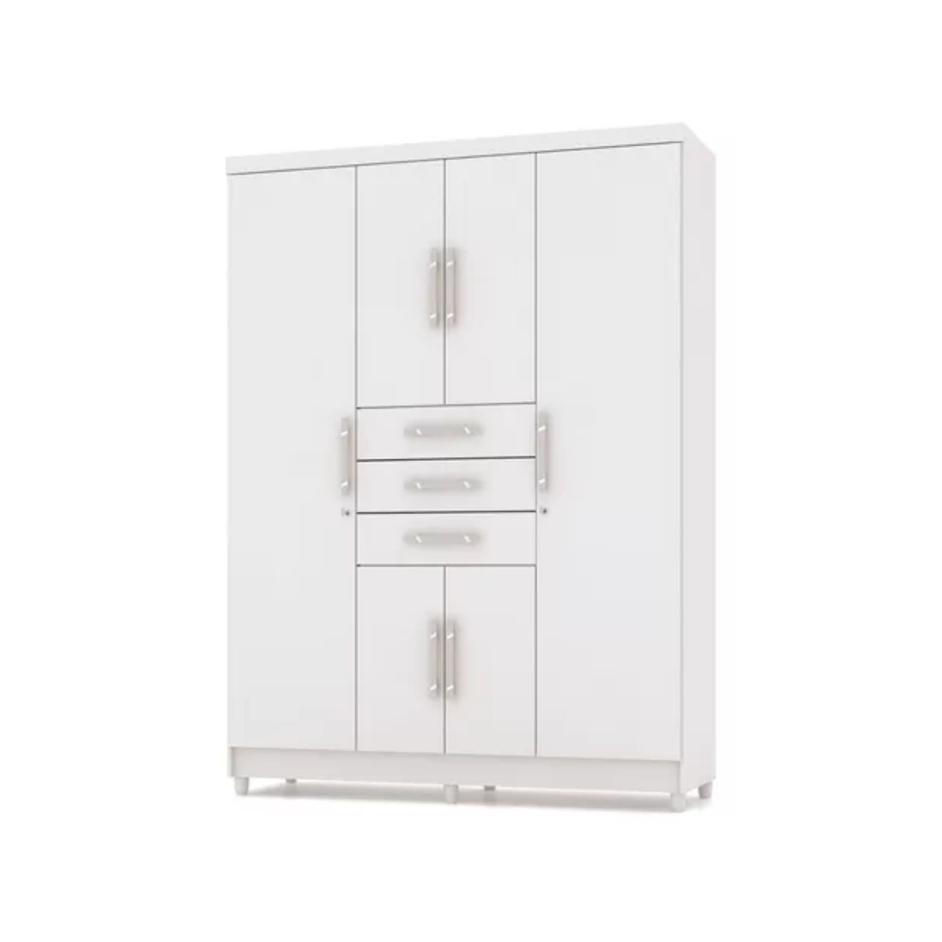 Ropero 6 puertas Taurus - BLANCO