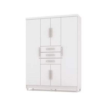 Ropero 6 puertas Taurus - BLANCO