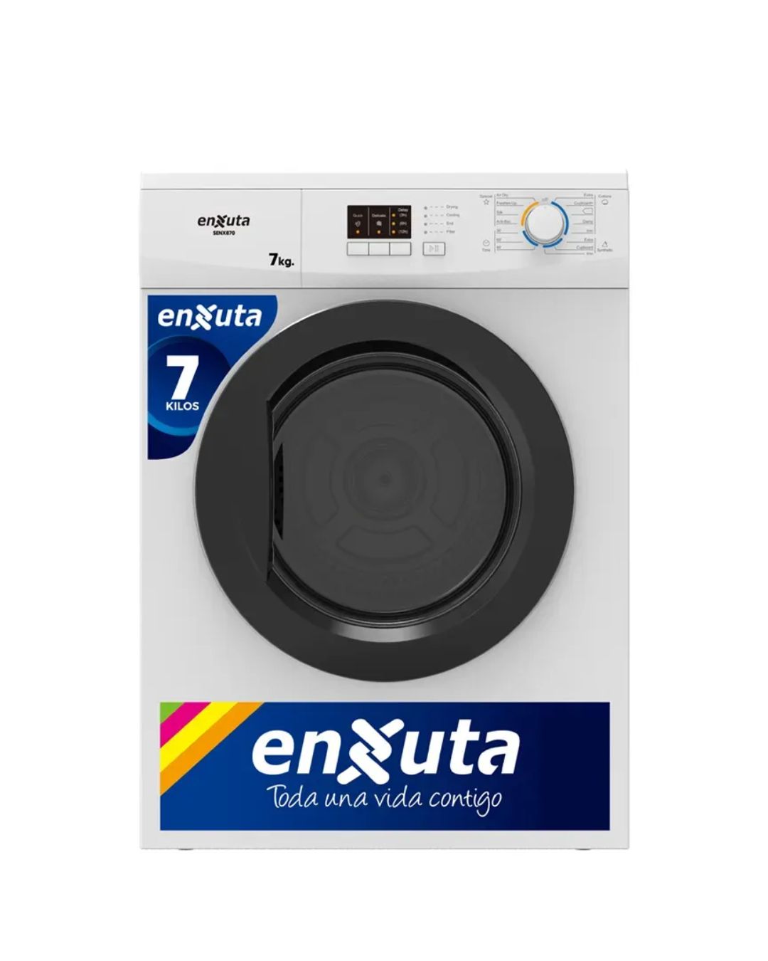 Secarropas Carga Frontal Enxuta 7kg - SENX870 