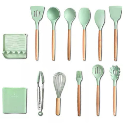 Set de menaje 13 piezas Silicona