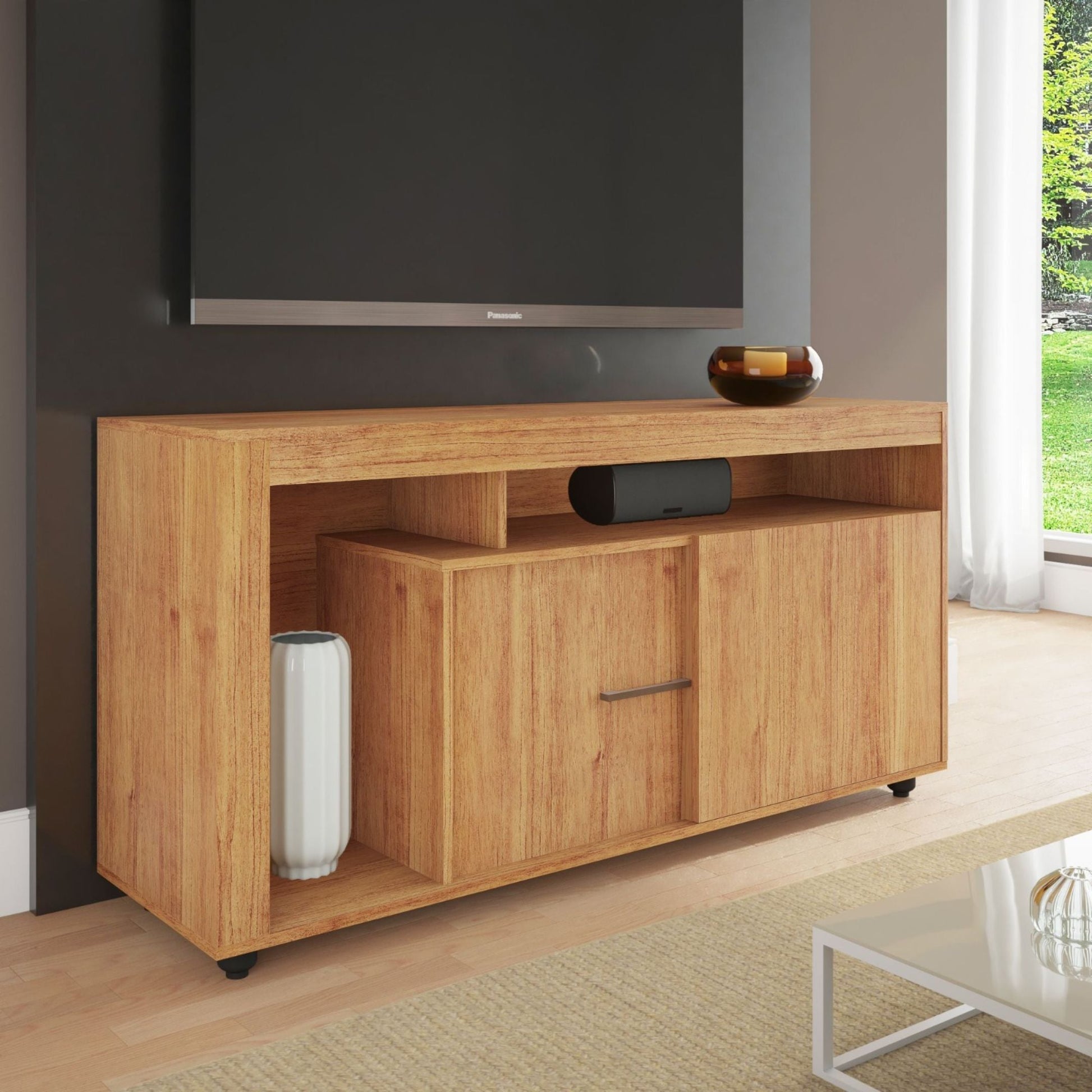 Rack para TV hasta 50" LUGANO - MIEL