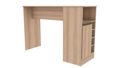 Isla desayunador para cocina Splendore 484 con botellero - color:Miel