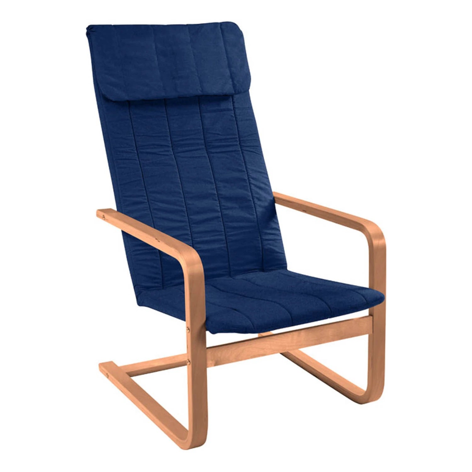 Silla sillón FLEX en  tela - A104H - COLOR:AZUL