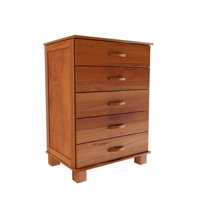 Cómoda 5 cajones en madera - CASUAL