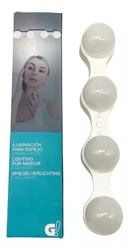 Lámpara LED x4 c/ventosas