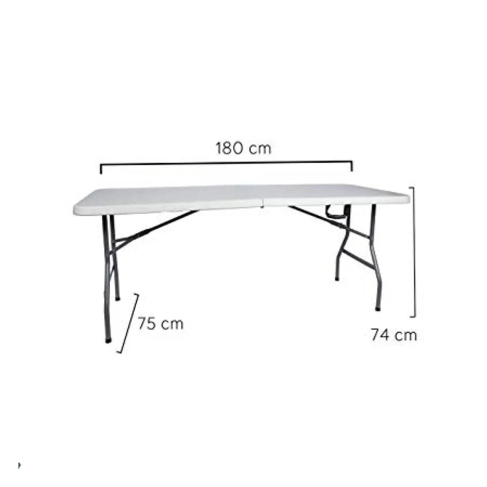Mesa plegable rectangular DH-HM-SZ180