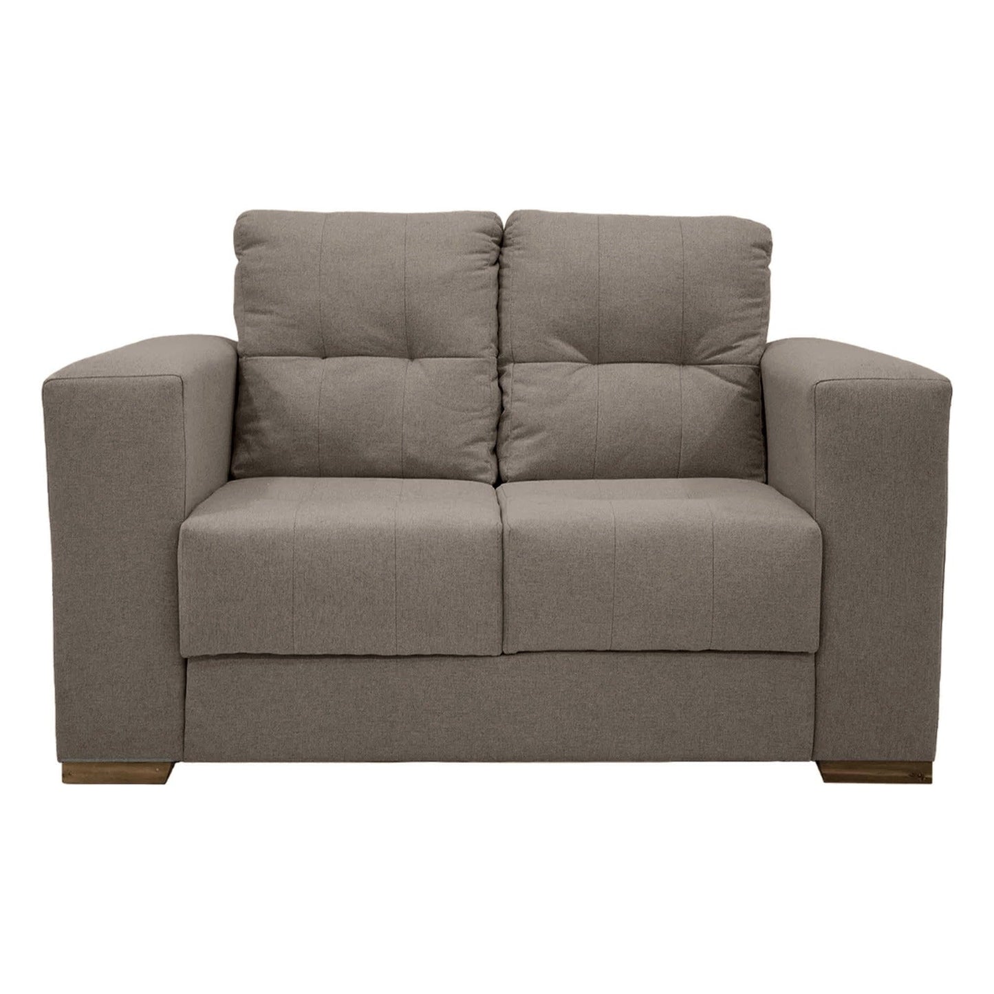 Sofá Barcelona 2 cuerpos - CHOCOLATE