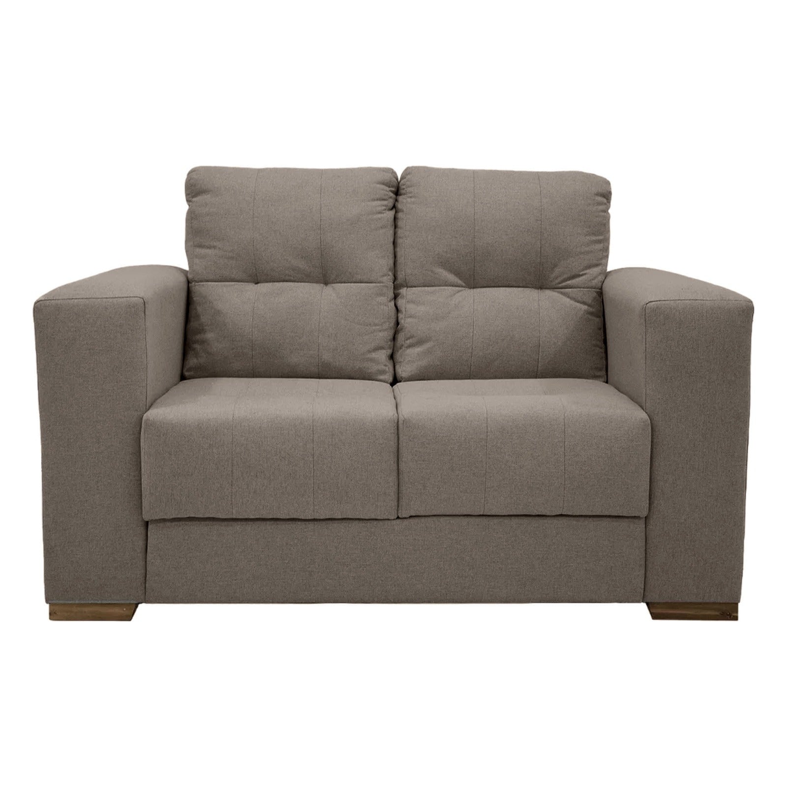 Sofá Barcelona 2 cuerpos - CHOCOLATE