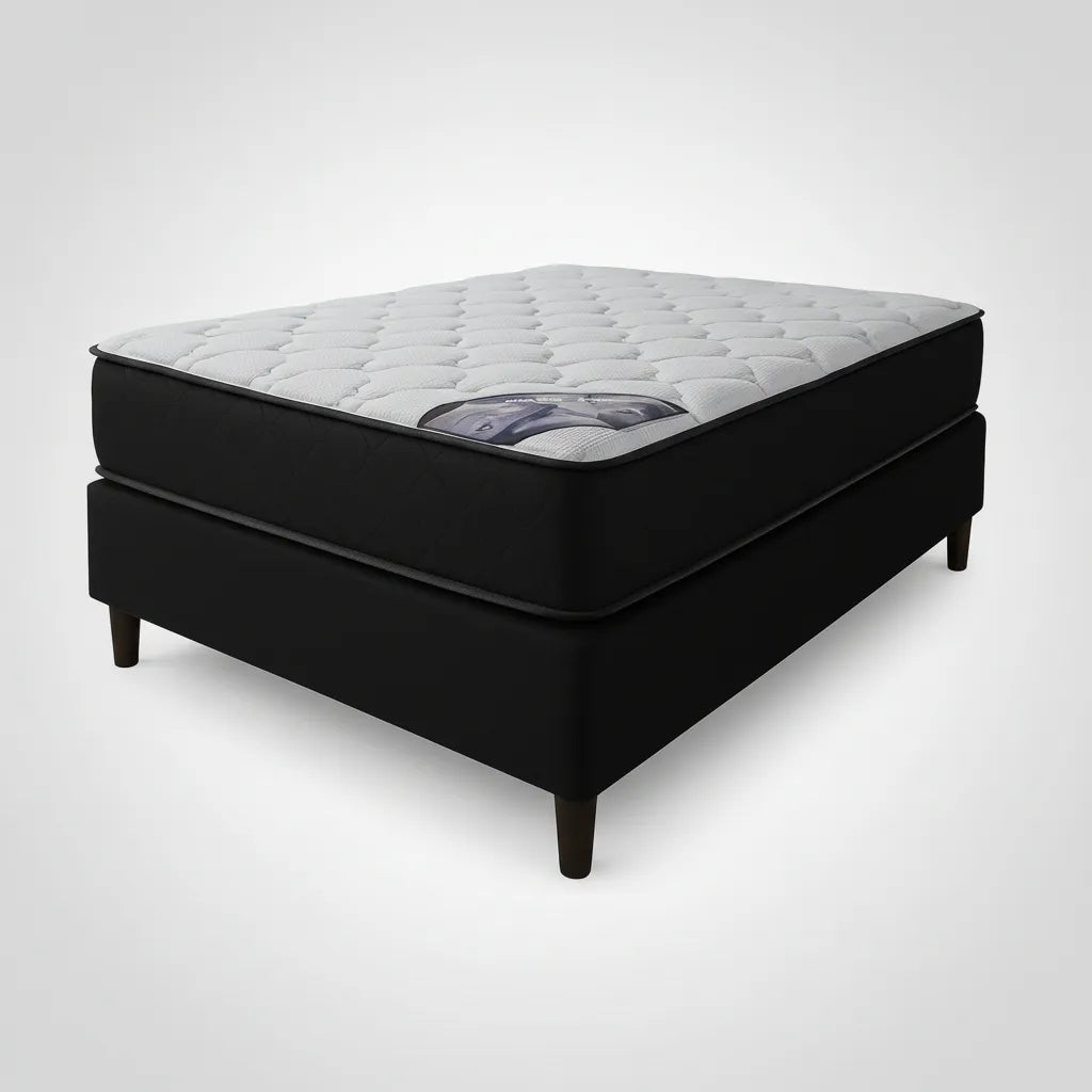 Sommier 2 plazas - Pillow Black