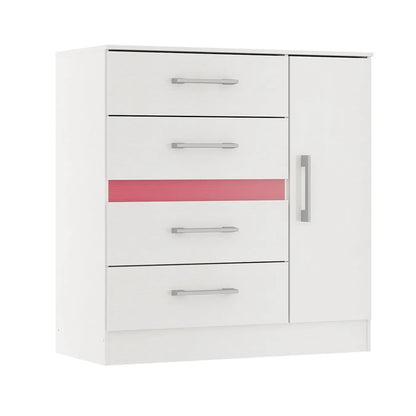 Cómoda 4 cajones 1 puerta - 2009 