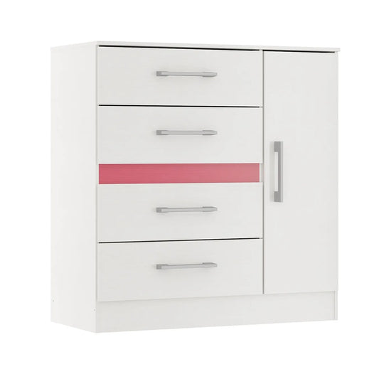 Cómoda 4 cajones 1 puerta - 2009 