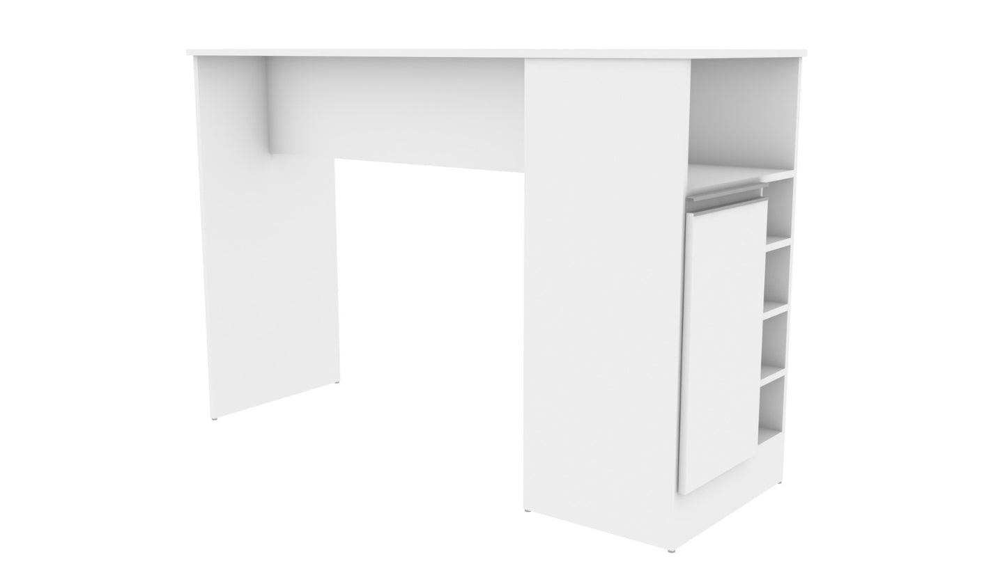 Isla desayunador para cocina Splendore 484 con botellero - color:Blanco